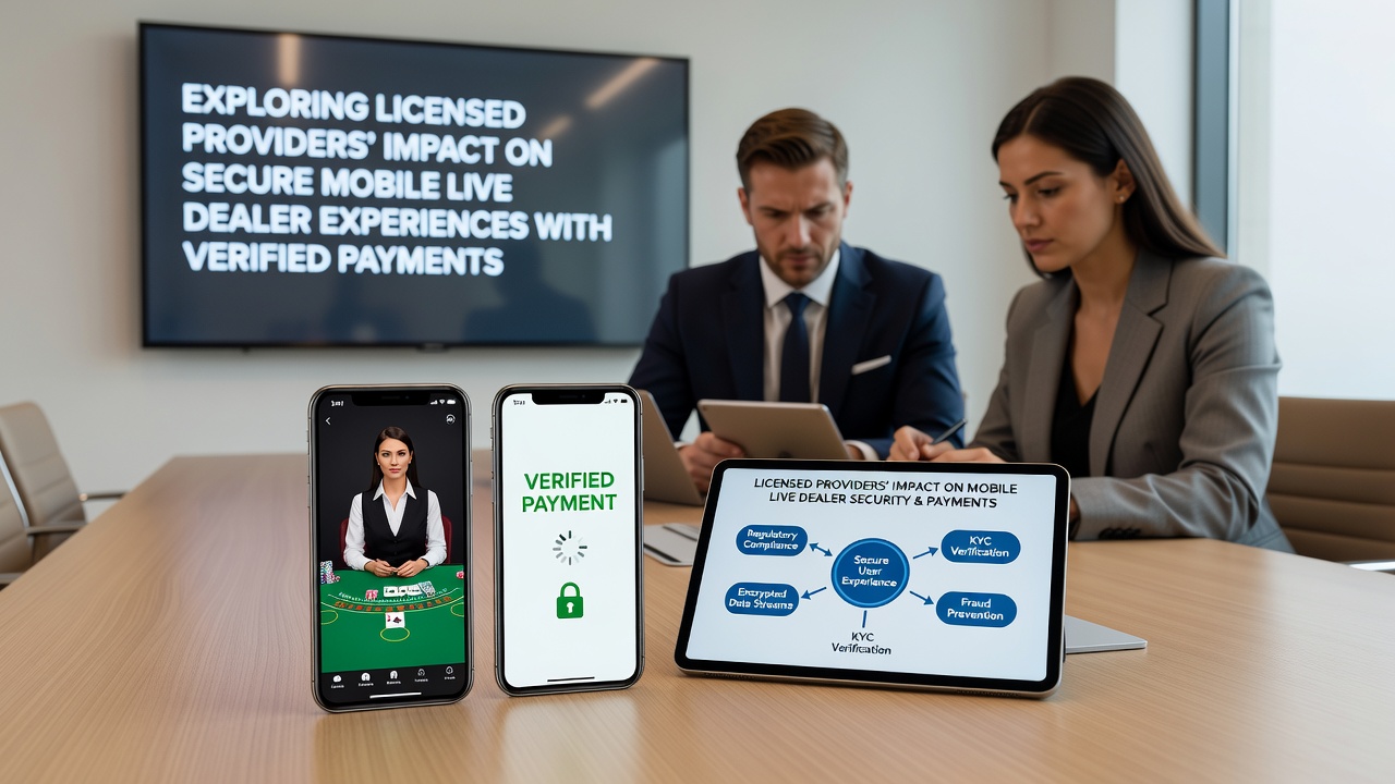 Live dealer mobiele ervaring met geverifieerde betalingen en bonusweergave