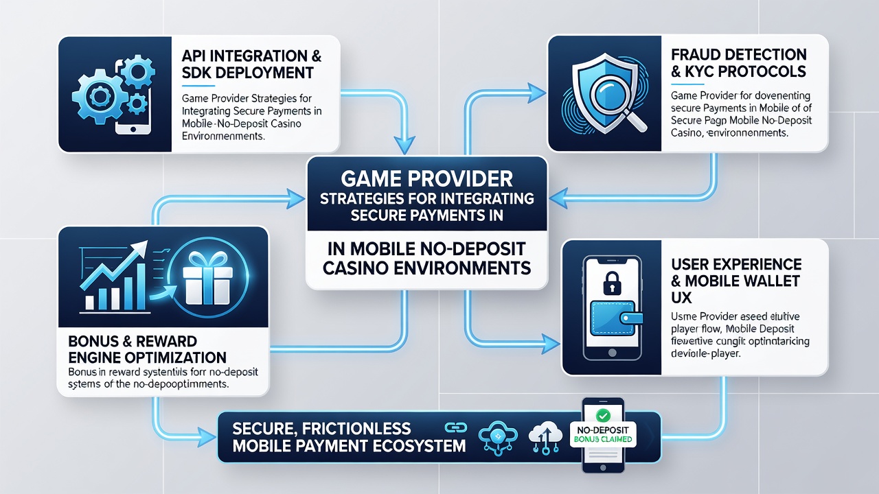 Mobiele interfaces tonen veilige betalingsintegratie bij no-deposit casino spellen